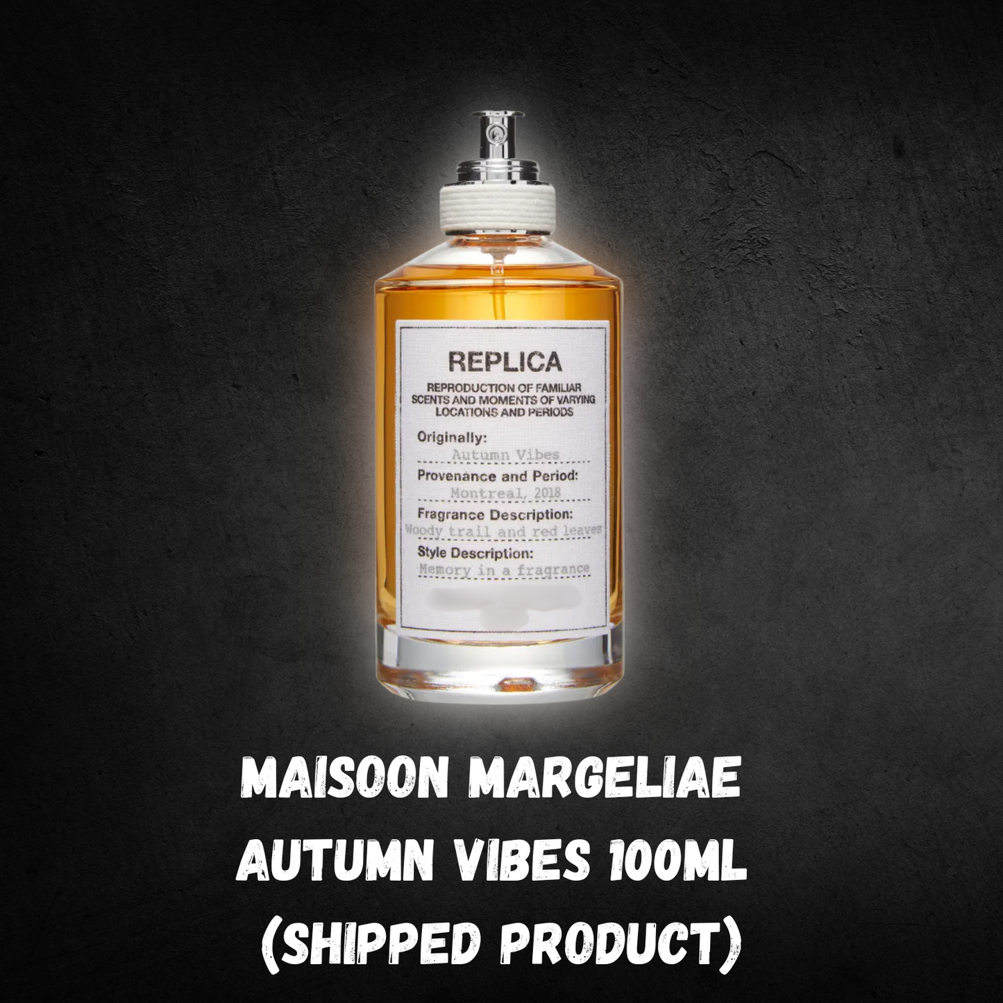 MAISOON MARGELIAE Autumn Vibes 100ml (SHIPPED PRODUCT)