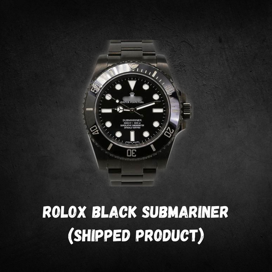 ROLOX BLACK SUBMARINER (SHIPPED PRODUCT)